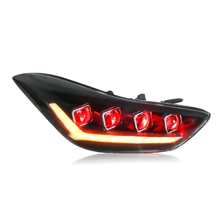 A184-E Full LED Headlights for Hyundai 2012–2016 - Detailansicht