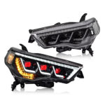 Faros delanteros Toyota 4Runner TT-CB-A163B / TT-CB-A163B-E Ojos del diablo (Amarillo & Luz diurna blanca) Para Toyota 4Runner (2014–2022) Lámpara de cabeza LED - Miniatura de la galería de productos 1