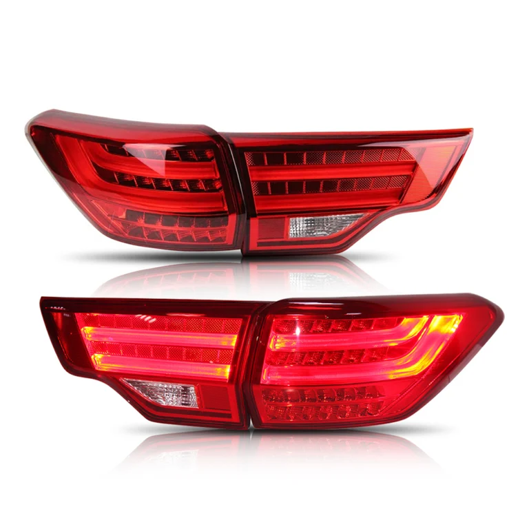Toyota Highlander Tail Lights HLD-B104B For Toyota Highlander (2014–2019) BMW Style Tail Lamp - Main View