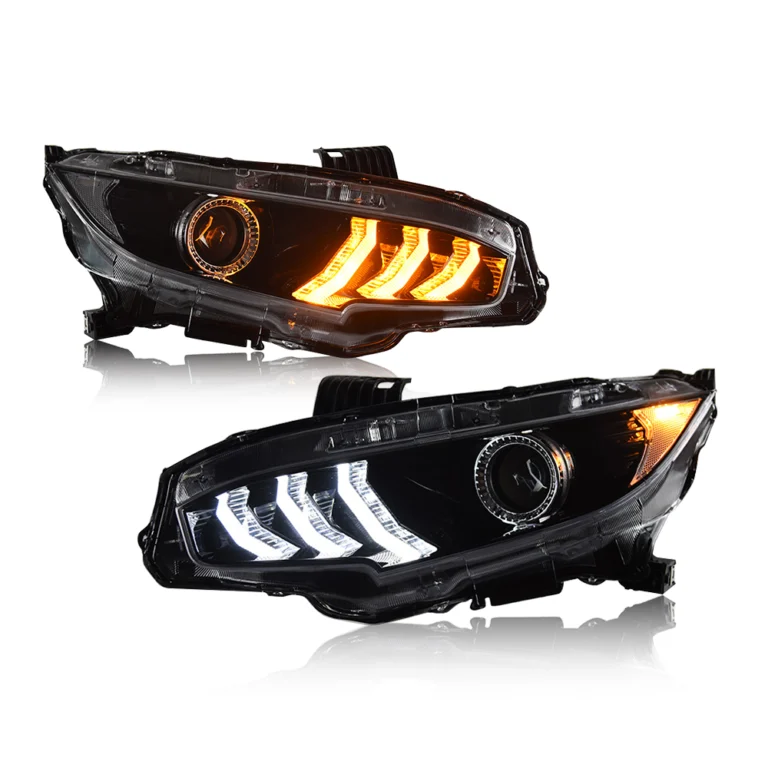 Honda Civic Headlights SY-A110Y For Honda Civic (2016–2020) Head Lamp - Main View