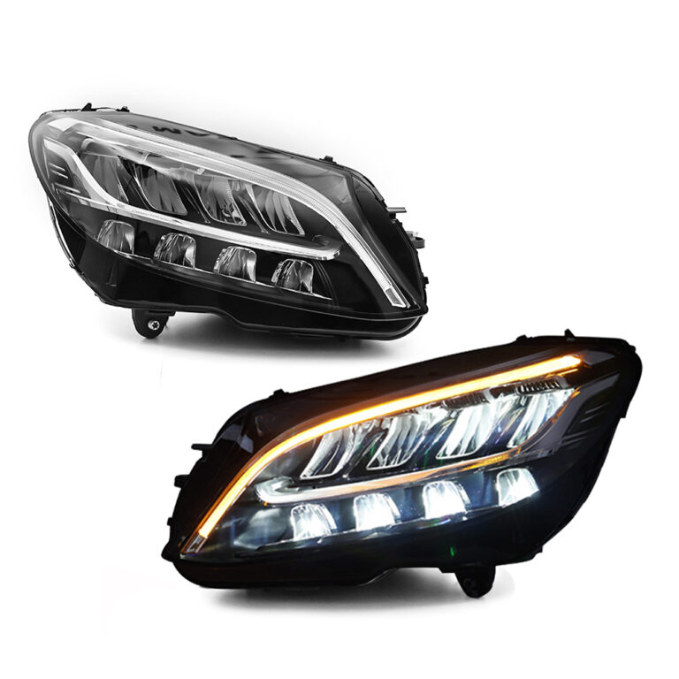 Mercedes Benz Headlights BC-A142 For BENZ W205 C180 C200 (2018–2020) OEM Head Lamp - Main View