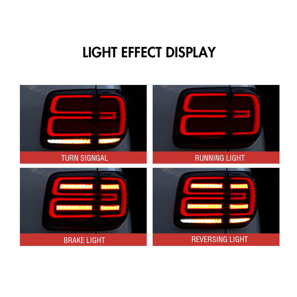 TL-B119 LED Tail Lights for Nissan Armada / Patrol 2017–2020 19 LED Tail Light