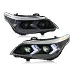 BMW 5-Series Headlight A209-A For BMW 5-Series E60 E61 (2005-2007) / (2008-2010) كشافات - صورة مصغرة لمعرض المنتجات 1