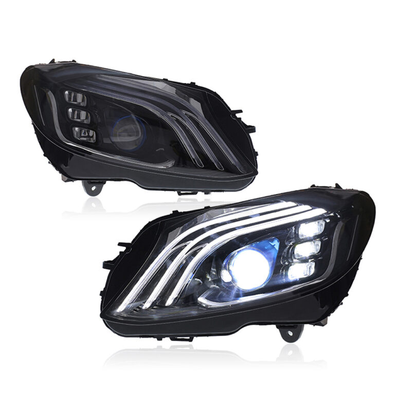 A142M LED Headlights for BENZ W205 C180 C200 C260 2015–2021 - Main View