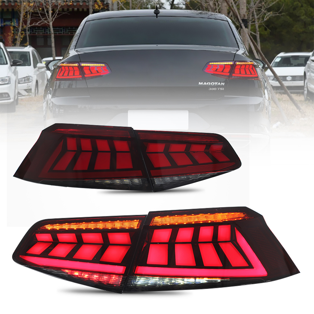 Lampu Belakang LED MT-B113 untuk Volkswagen Passat B8 2017–20192019 24 LED Tail Light