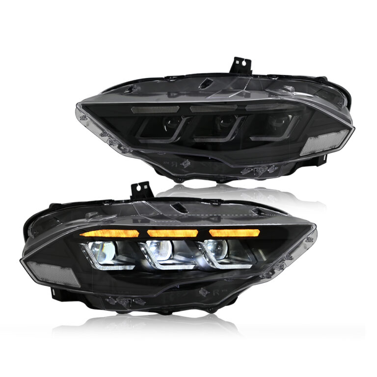 Ford-A202 LED Headlights for Ford Mustang 2018–2023 - Main View