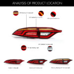 Toyota Corolla Tail Lights LL-B105B For Toyota US Corolla (2020–2023 г.) Sequential Tail Lamp - Миниатюра галереи продуктов 6