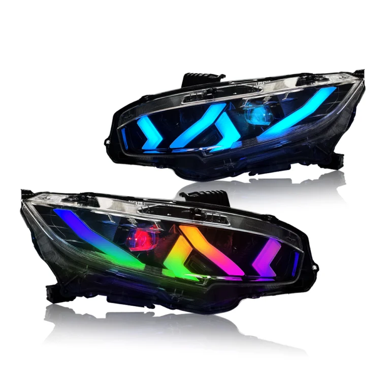 A110B-RGB Car Front for Honda Civic Headlights 2016-2021 - Main View