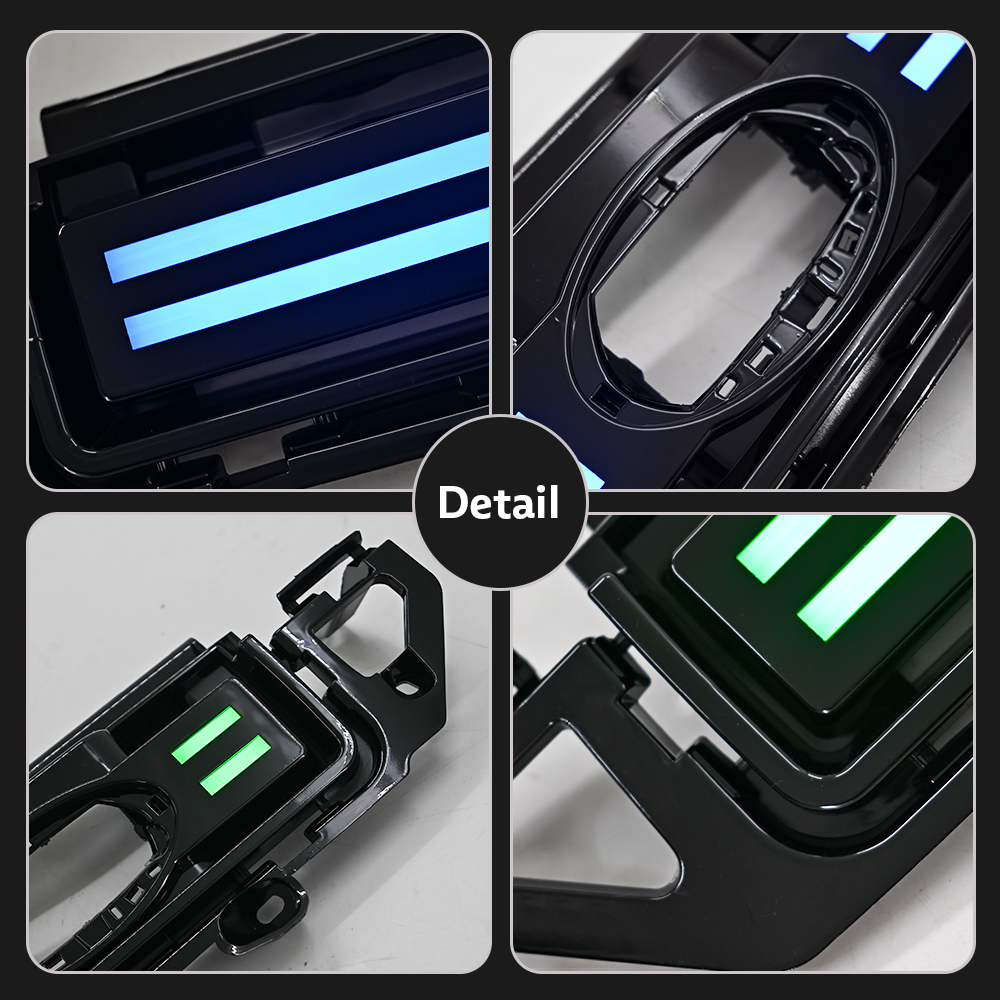 LED Grille Trim Strips for Land Rover Defender 90 / 110 / 130 (2020–2023) 26 08 10
