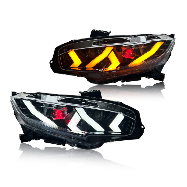 A110B Head Lamp Upgrade LED Headlights for Honda Civic 2016–2021 - Main View