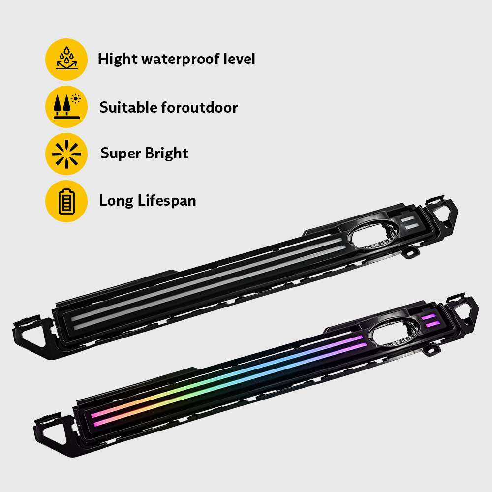 LED Grille Trim Strips for Land Rover Defender 90 / 110 / 130 (2020–2023) 20 09 12