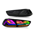 Fanali posteriori a LED B126-RGB per Mitsubishi Lancer 2008–2018 (Stile fumo) - Miniatura della galleria del prodotto 1