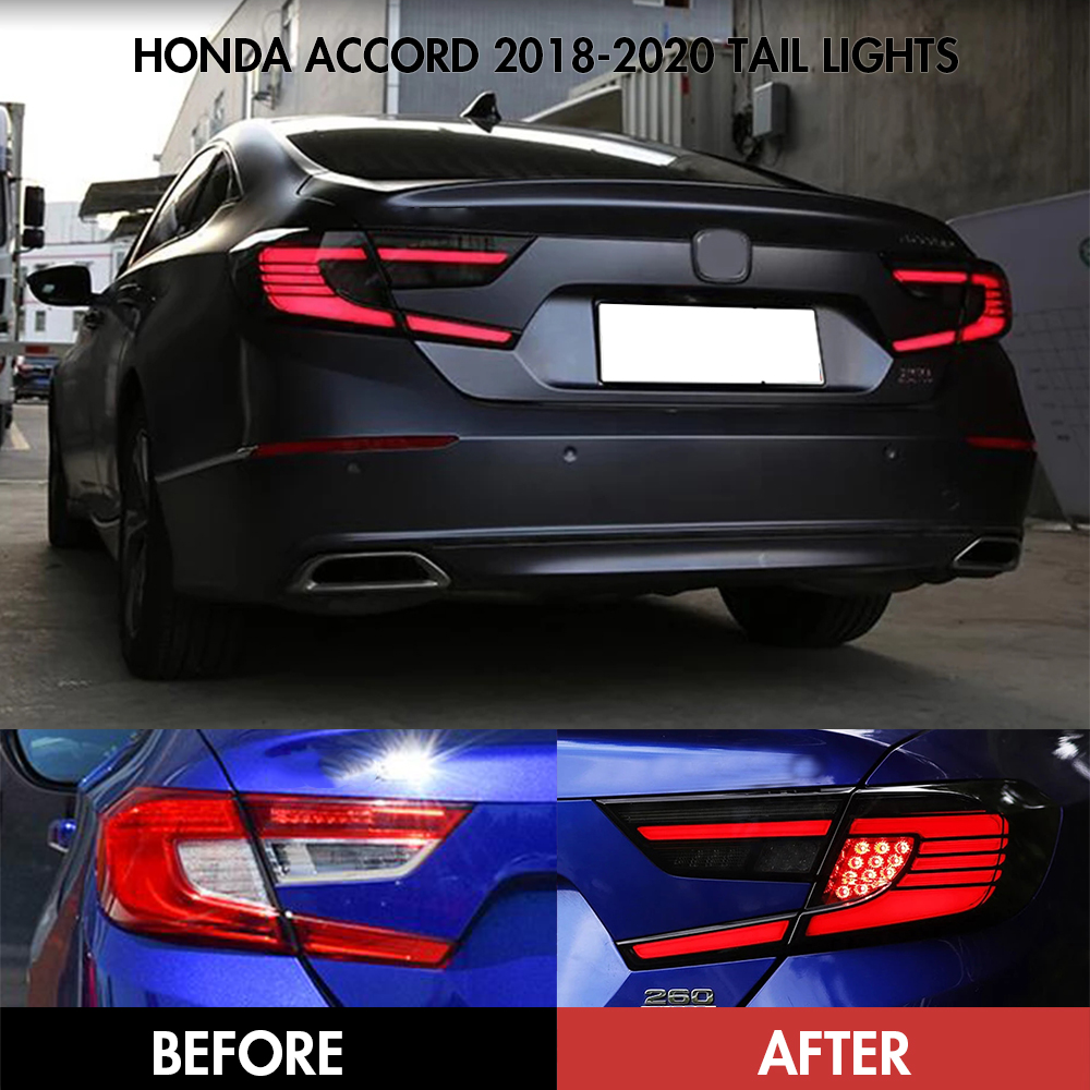 Honda Accord Tail Lights YG-B108C For Honda Accord (2018–2021) Tail Lamp 11 Accord Tail Lights