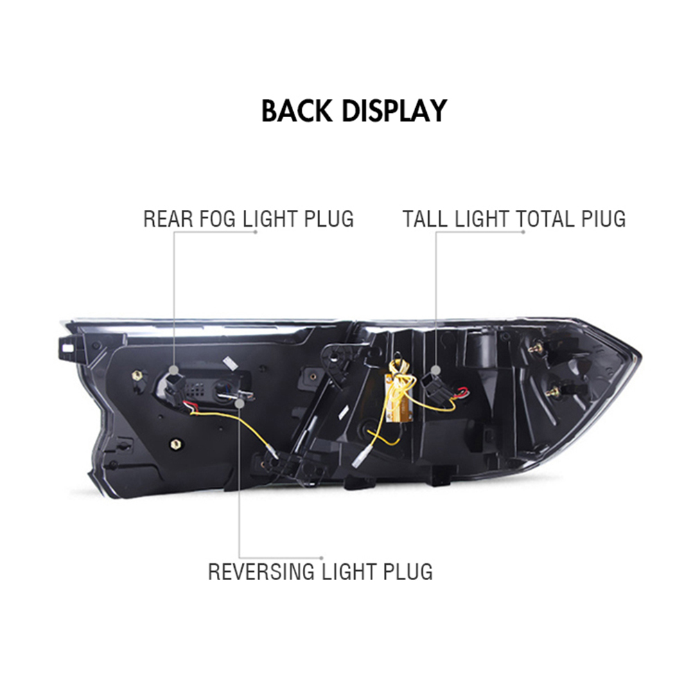 Honda Accord Tail Lights YG-B108C For Honda Accord (2018–2021) Tail Lamp 13 Accord Tail Lights