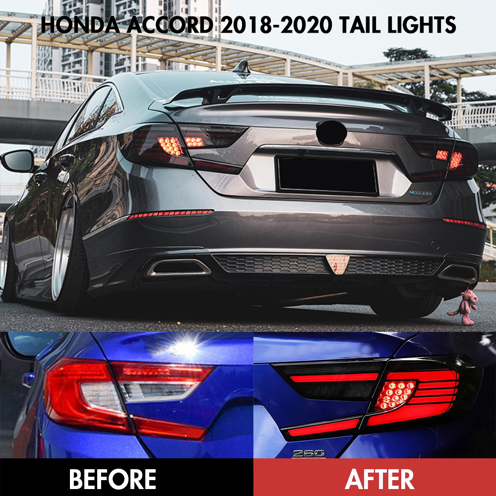 Honda Accord Tail Lights YG-B108C For Honda Accord (2018–2021) Tail Lamp 14 Accord Tail Lights