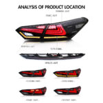 G101 LED Spoiler Lamp Tail Light for Toyota Camry 2018–2023 - Thumbnail ng Product Gallery 4