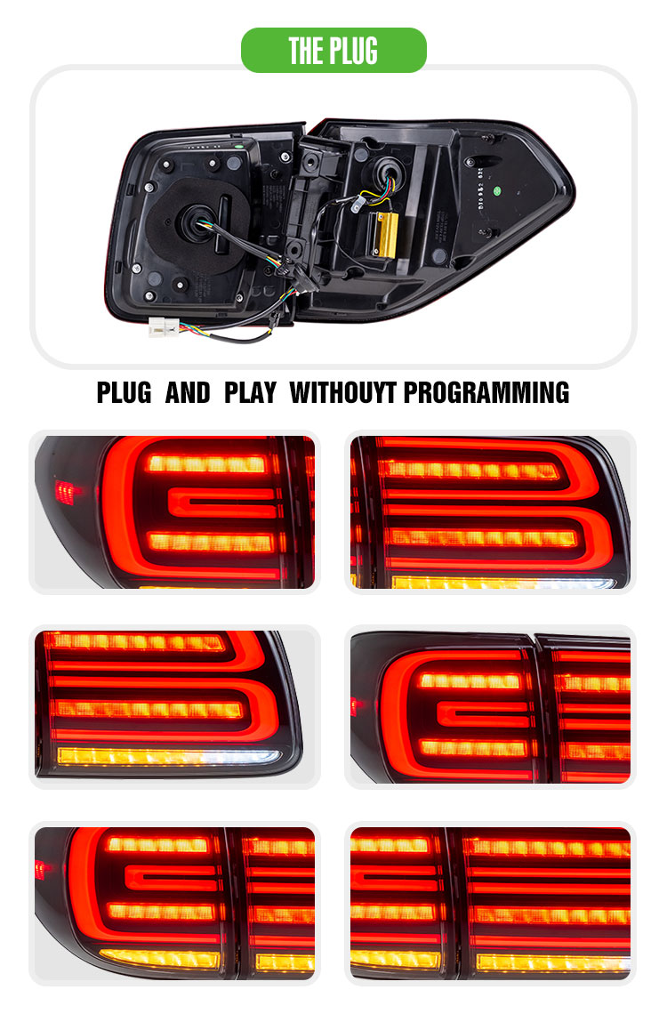 TL-B119 LED Tail Lights for Nissan Armada / Patrol 2017–2020 17 LED Tail Light