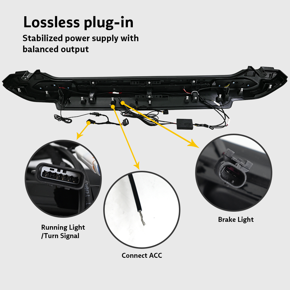 LHWS-C550 Rear Wing LED Light for Land Rover Defender 2020–2025 21 12 8