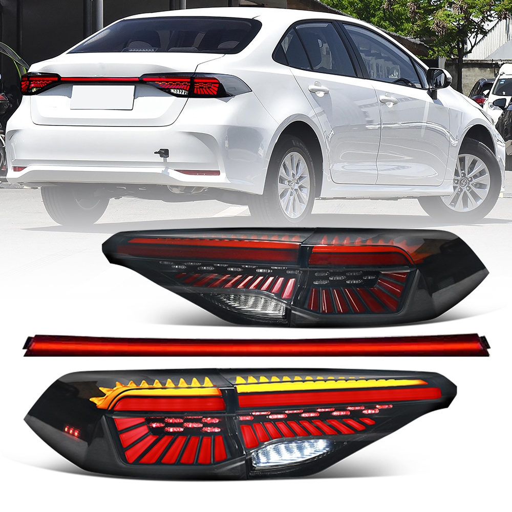 TT-LL-B105C Sequential LED Tail Lights for Toyota Corolla 2020–2023 - View 3