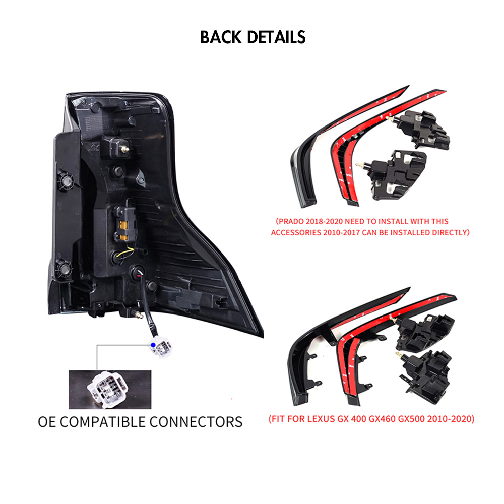 Prado Tail Lights