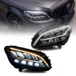 Mercedes Benz Headlights BC-A142 For BENZ W205 C180 C200 (2018–2020) OEM Head Lamp - Product Gallery Thumbnail 2