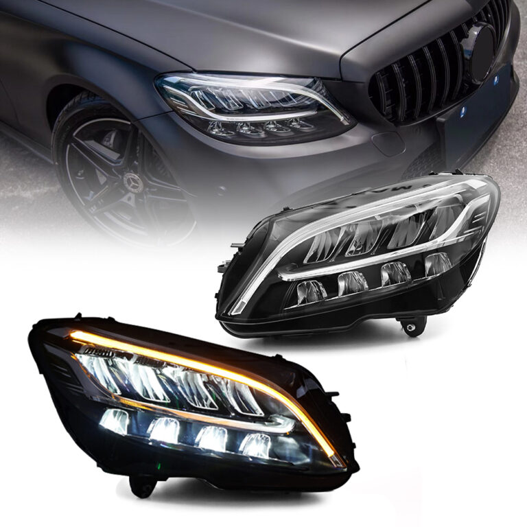 Mercedes Benz Headlights BC-A142 For BENZ W205 C180 C200 (2018–2020) OEM Head Lamp - 詳細図