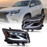 Faros delanteros Lexus GX GX-A161 / GX-A161-R / GX-A161-B para Lexus GX (2014–2019) Lámpara de cabeza LED - Miniatura de la galería de productos 5