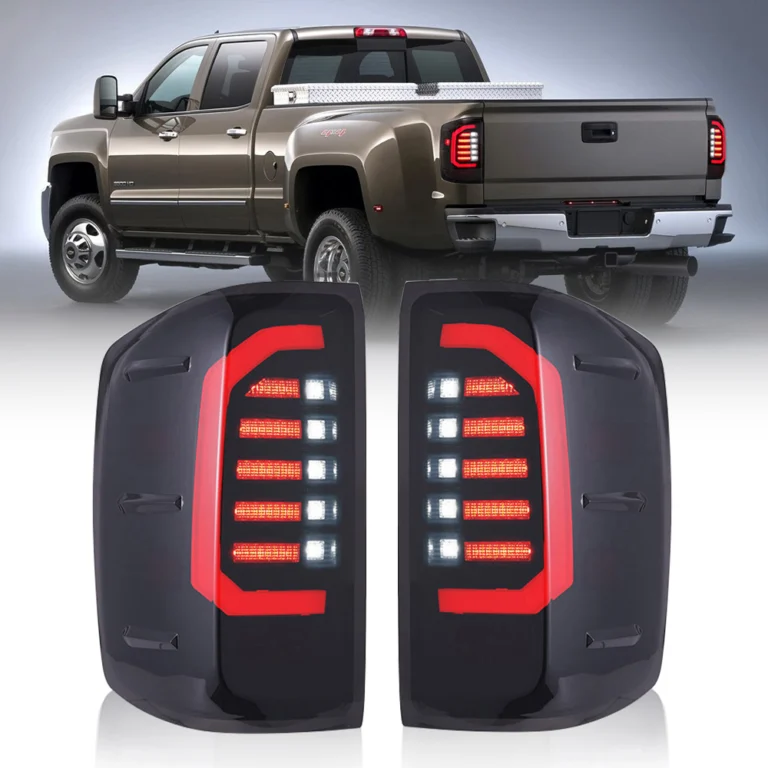 Luci posteriori a LED B170B per Chevrolet Silverado 2014–2018 - Visualizzazione dettagliata