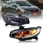 Honda Civic Headlights SY-A149 For Honda Civic (2016–2020) Head Lamp - Product Gallery Thumbnail 2