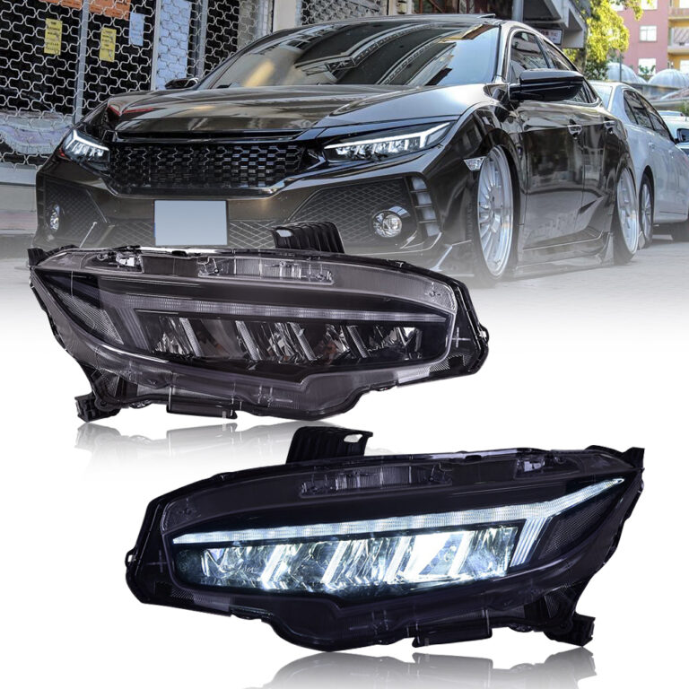 Honda Civic Headlights SY-A110L For Honda Civic (2016–2020) ヘッドランプ - 詳細図