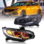 Lampu Depan Honda Civic SY-A149 Untuk Honda Civic (2016–2020) Lampu Kepala - Gambar Kecil Galeri Produk 5