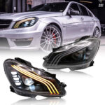 Mercedes-Benz Headlights BC-A158 For BENZ W204 (2012–2014) Head Lamp - Thumbnail ng Product Gallery 2