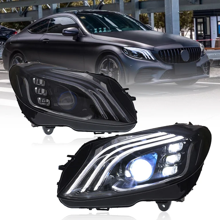 A142M LED-Scheinwerfer für BENZ W205 C180 C200 C260 2015–2021 - Detailansicht