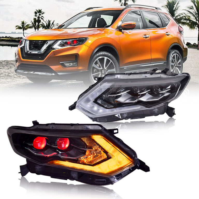 QJ-A153 LED-Scheinwerfer für Nissan X-Trail 2017–2021 - Detailansicht