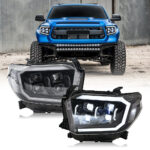 Faros delanteros Toyota Tundra A181-A para Toyota Tundra (2014–2021) Lámpara de cabeza - Miniatura de la galería de productos 4