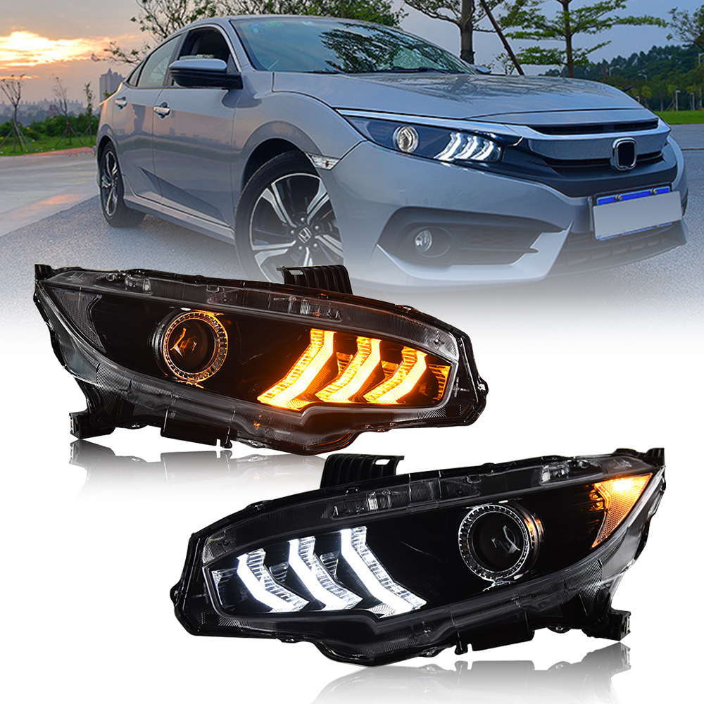 Civic Headlights