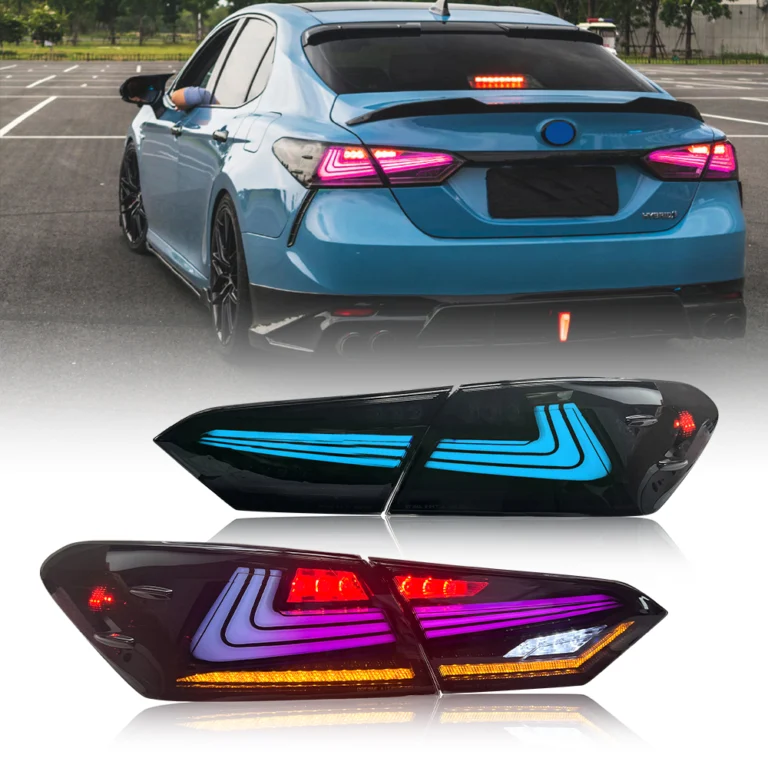 B101-RGB LED Tail Light for Toyota Camry 2018–2023 - Detail View