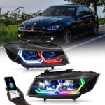 BMW 3-Series RGB Headlight E90-A204-A-RGB / E90-A204-A-H For BMW 3-Series E90 E91 (05–12) Head Lamp - Product Gallery Thumbnail 2