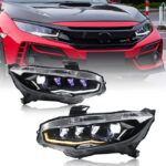 SY-A110 for Honda Civic 2016-2020 Lampu Kepala - Gambar Kecil Galeri Produk 6