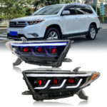 Fari Toyota Highlander HLD-A302 Per Toyota Highlander (2012–2014) Lampada frontale - Miniatura della galleria del prodotto 2