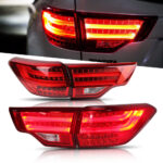 Toyota Highlander Tail Lights HLD-B104B For Toyota Highlander (2014–2019) BMW Style Tail Lamp - Product Gallery Thumbnail 3