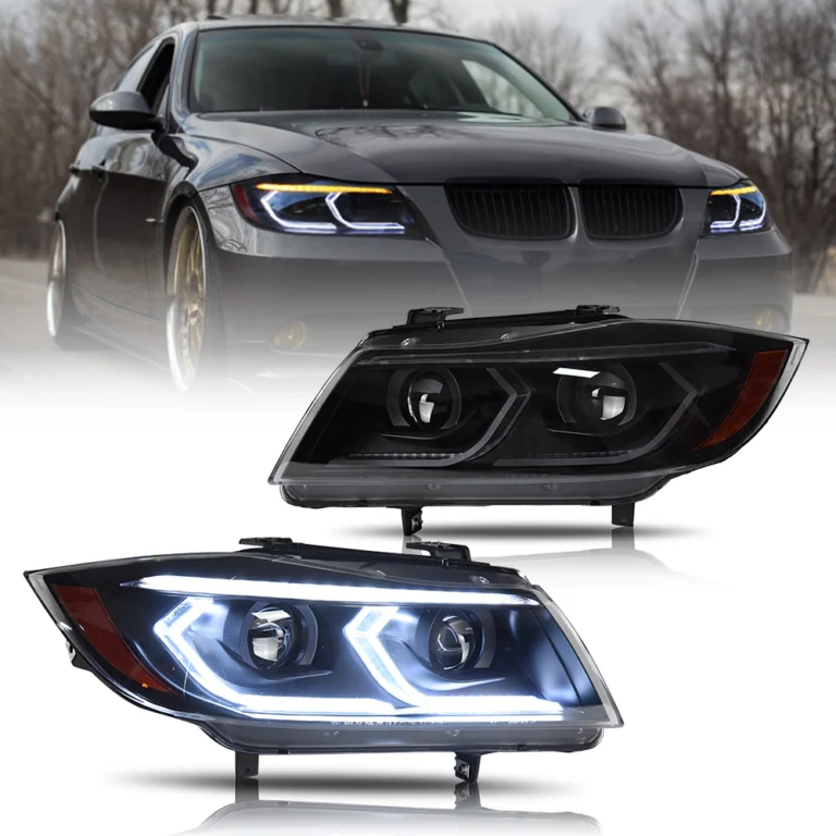 BMW 3 シリーズ ヘッドライト BM-A157A / TT-BM-A157B BMW 3 シリーズ E90 用 (2005–2012) ヘッドランプ - 詳細図