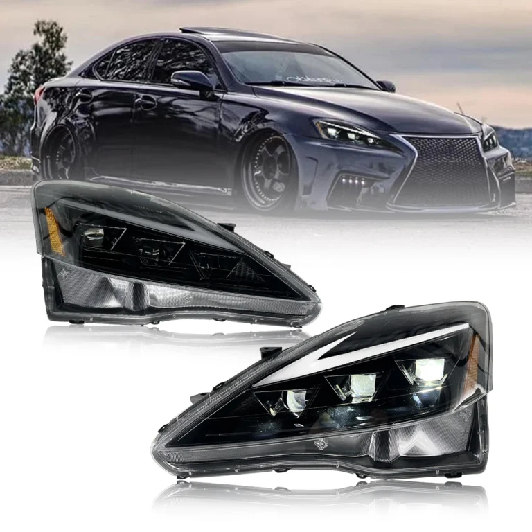 A155K FULL LED Headlights for Lexus IS250 2006–2012 - Detailansicht