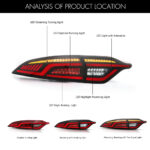 Toyota Corolla Tail Lights LL-B105B For Toyota US Corolla (2020–2023 г.) Sequential Tail Lamp - Миниатюра галереи продуктов 7
