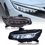 Honda Civic Headlights SY-A110L For Honda Civic (2016–2020) Lampu Kepala - Gambar Kecil Galeri Produk 11