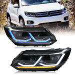Lampu Depan LED Penuh A186-BE untuk Volkswagen 2013–2017 - Gambar Kecil Galeri Produk 9