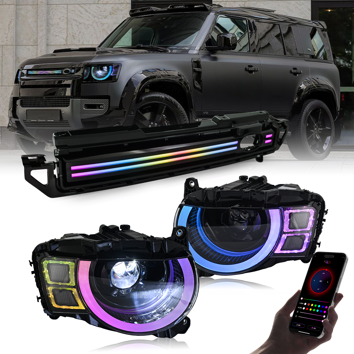 RGB Headlights