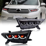 Faros delanteros Toyota Highlander TT-HLD-A166 / TT-HLD-A166-E para Toyota Highlander (2012–2014) Lámpara de cabeza - Miniatura de la galería de productos 9