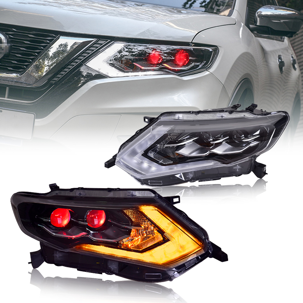 QJ-A153 LED Headlights for Nissan X-Trail 2017–2021 - View 8