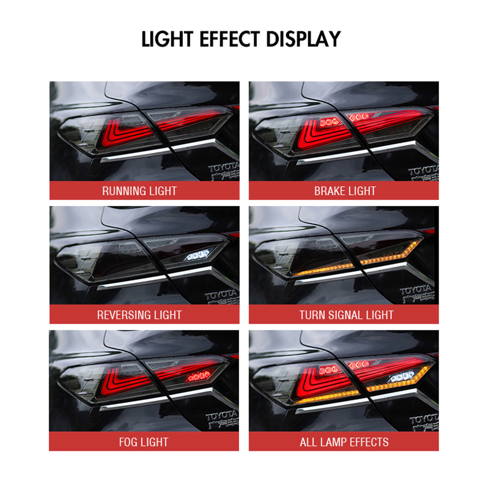 CMR-B101 LED Tail Light for Toyota Camry 2018–2023 - View 6